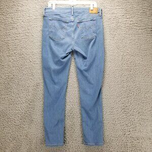 Levis Jeans Womens 31 Blue 711 Premium Skinny Stretch Denim
